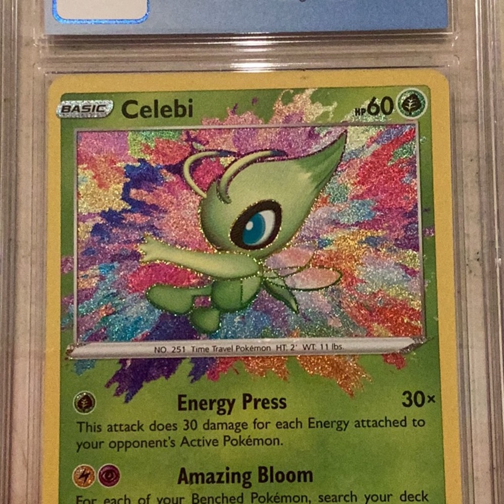 Pokemon Celebi Vivid Voltage 009/185 Holo 2020 Amazing Rare CGC 9 SWSH #009 - Picture 7 of 7